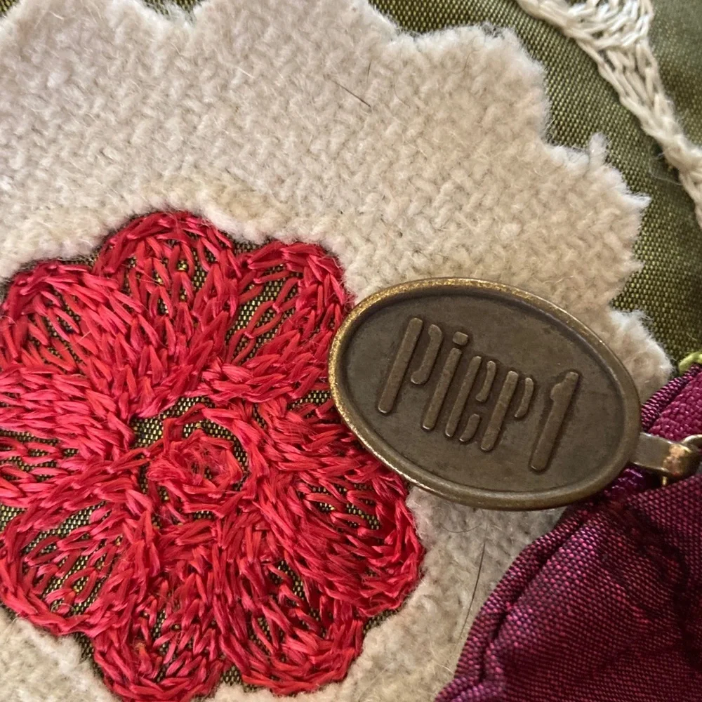 Set of two Colorful Embroidered pillow cases pier 1
